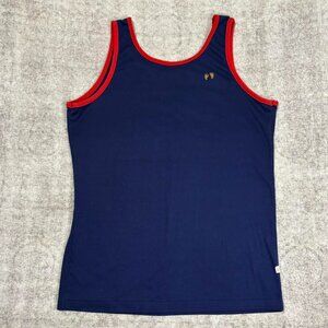 Hang ten Navy and red tank top with a relaxed fit